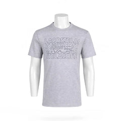LAC MEN S/S R.NECK SHIRT TH7505-CCA GRY M (IRS) S - MamasJan mens wear