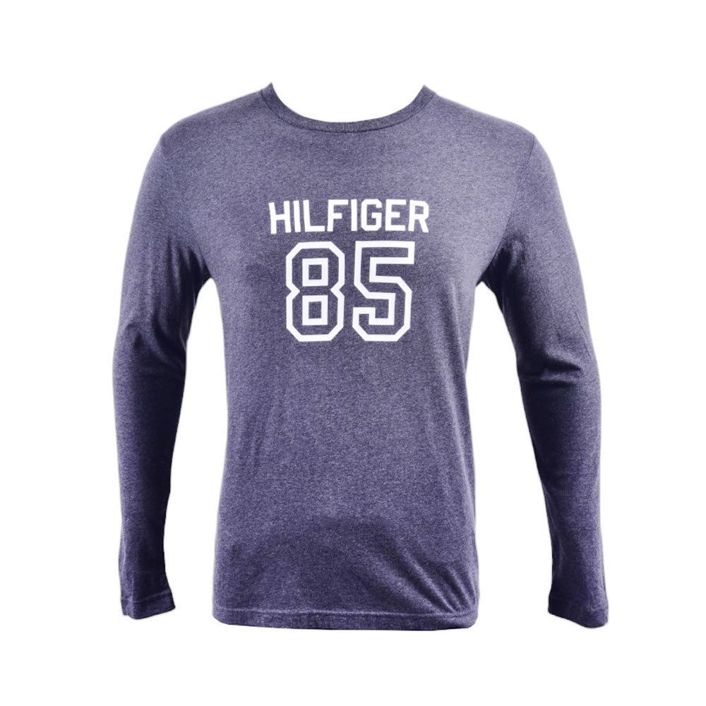 TH MEN L/S R-NECK SHIRT 09T4213016 GRY L (IRW) L - MamasJan mens wear