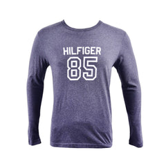 TH MEN L/S R-NECK SHIRT 09T4213016 GRY L (IRW) L - MamasJan mens wear