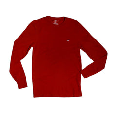 TH MEN L/S R-NECK SHIRT 09T3585933 MRNS L (IRW) M - MamasJan mens wear