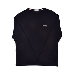 HB MEN L/S R.NECK SHIRT 50479387-001 BLK L (IR) XL - MamasJan mens wear