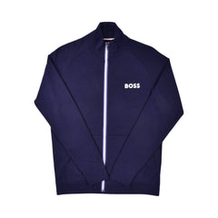 HB MEN L/S ZIPPER UPPER 50521768-403 NVY L (IR) XL - MamasJan mens wear