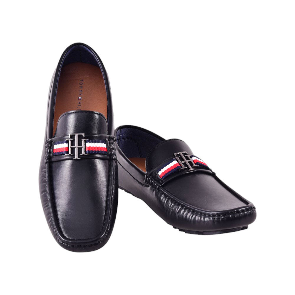 TH MEN LOAFER SHOES ATINO 002 BLK 10 (IR) 9 - MamasJan mens wear