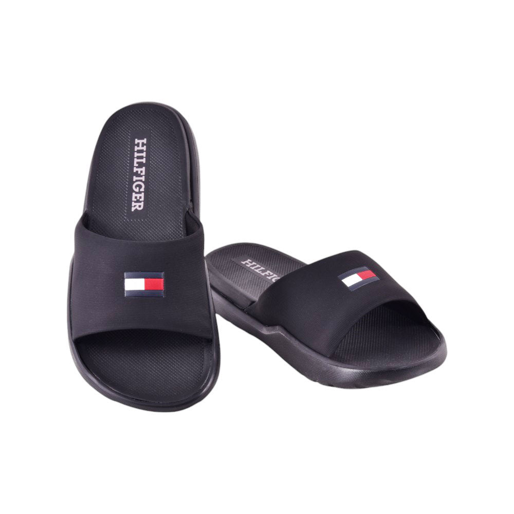 TH MEN SLIDE MORMO 001 BLK 10 (IR) 9 - MamasJan Mens wear sale