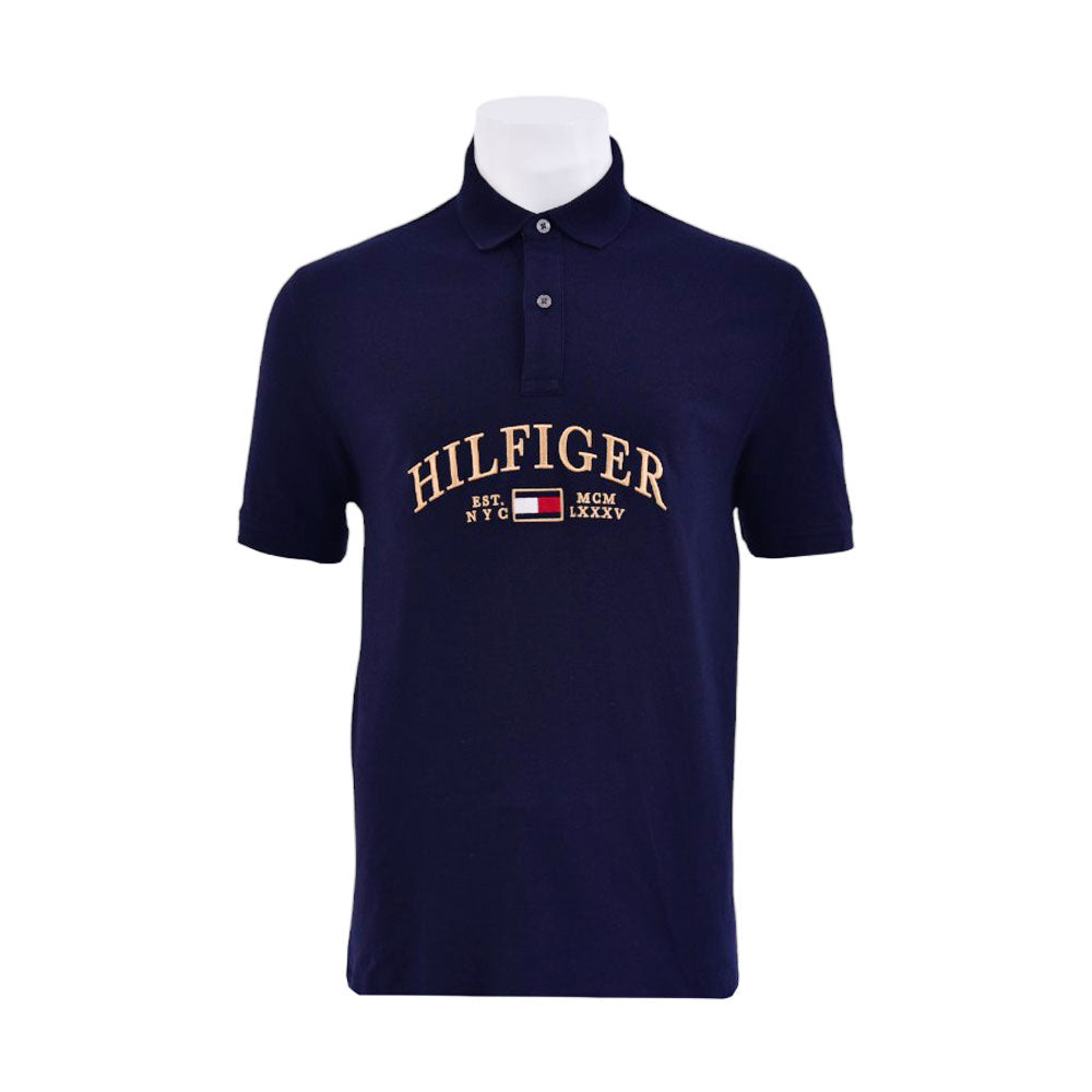 TH.MEN S/S POLO SHIRT 78JB241-410 NVY L (IRS) XL - MamasJan Mens wear sale