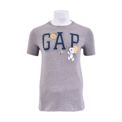 GAP MEN S/S R.NECK SHIRT 605156 GRY L (IRS) M - MamasJan mens wear