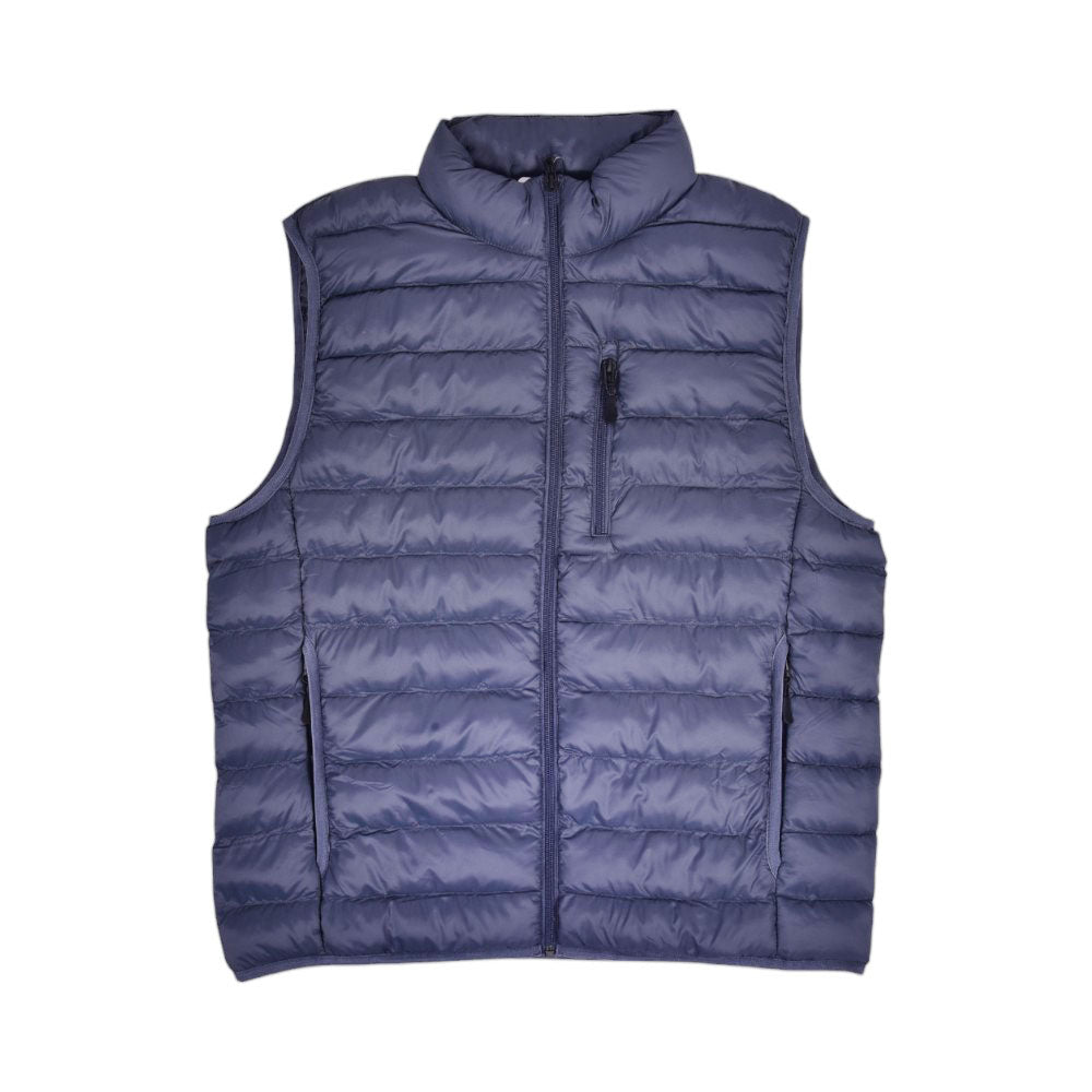 HEAT 32 MEN S/L PUFFER JACKET 6147PRT-472 D-GRY L (IRW) S - MamasJan mens wear