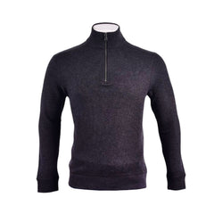 BANANA REPUBLIC MEN L/S H-ZIPPER SWEATER 1799236 GRY L (IRW) XL - MamasJan mens wear