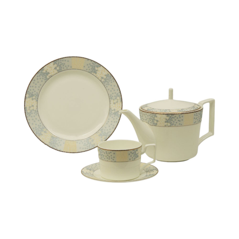 TEA SET 24PC JOHNWOOD B23C76GR ET Default Title - MamasJan Crockery