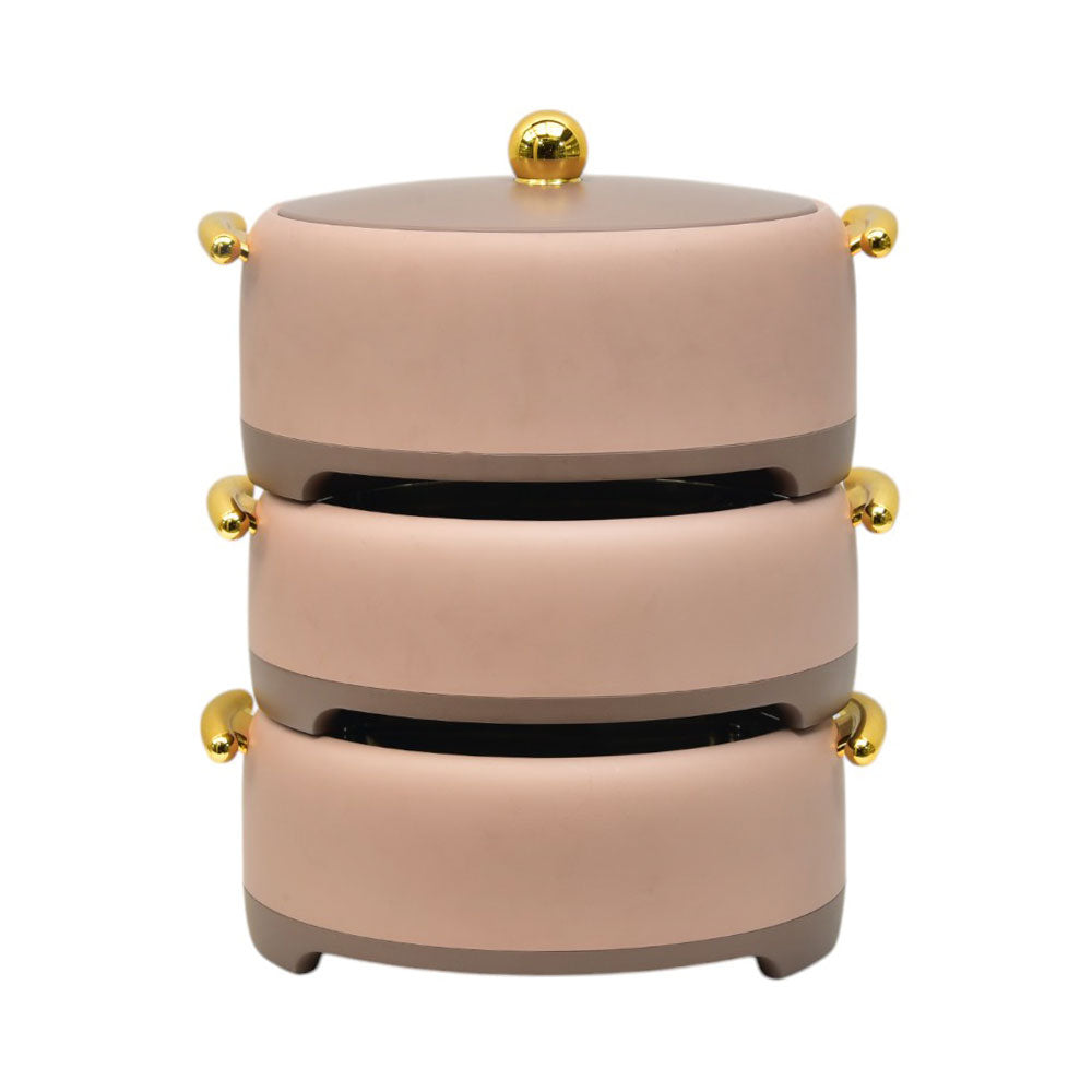 HOT POT SET 3PC FOREVER GOLD EG9253 COFFEE Default Title - MamasJan Crockery