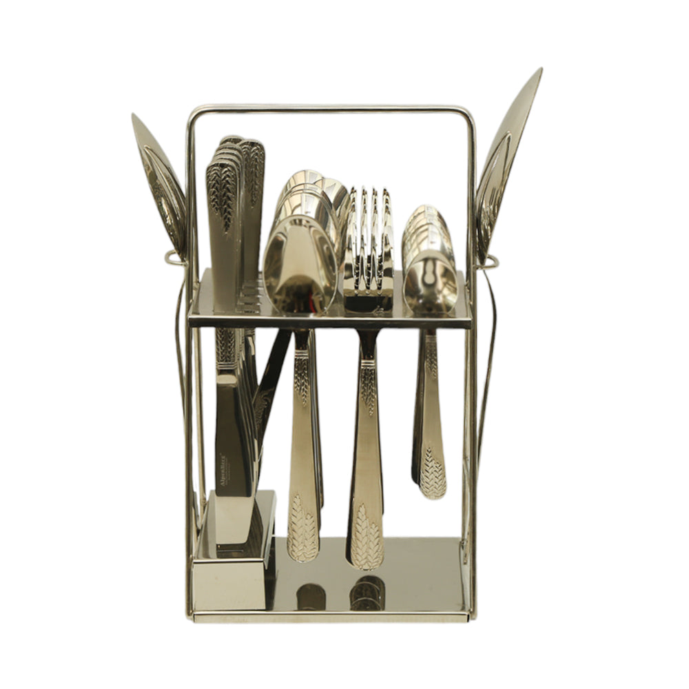 CUTLERY SET 26PC ALPEN BERG QQ134 Default Title - MamasJan Crockery