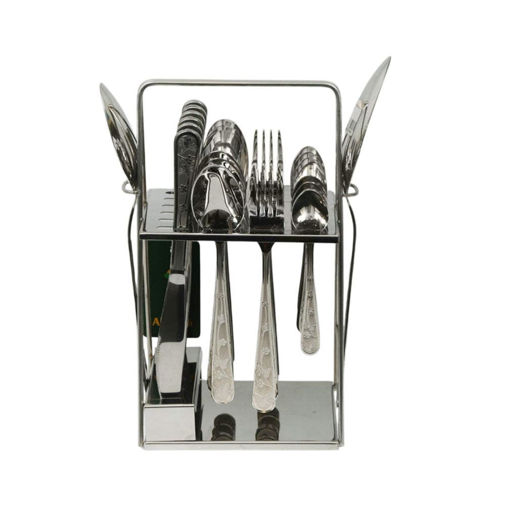 CUTLERY SET 26PC ALPEN BERG QQ137 Default Title - MamasJan Crockery