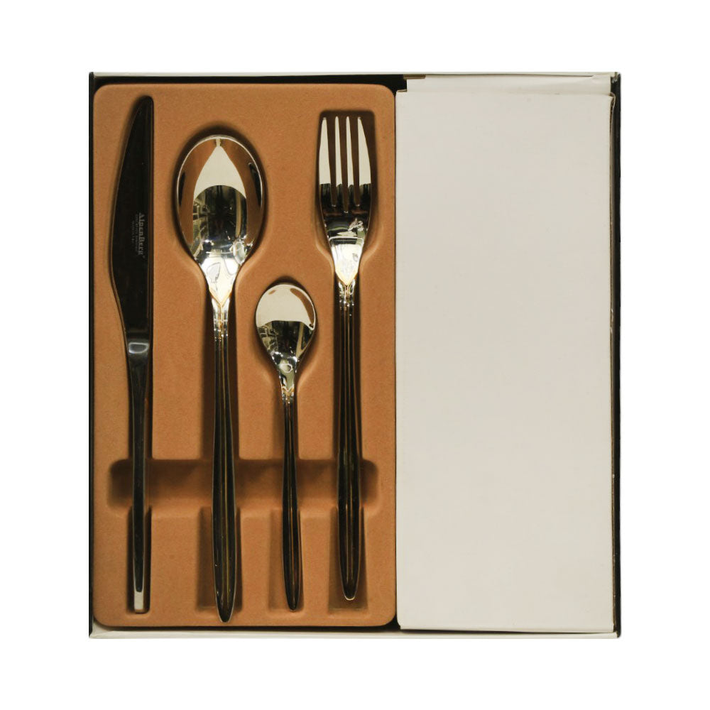 CUTLERY SET 24PC ALPEN BERG EE149 Default Title - MamasJan Crockery