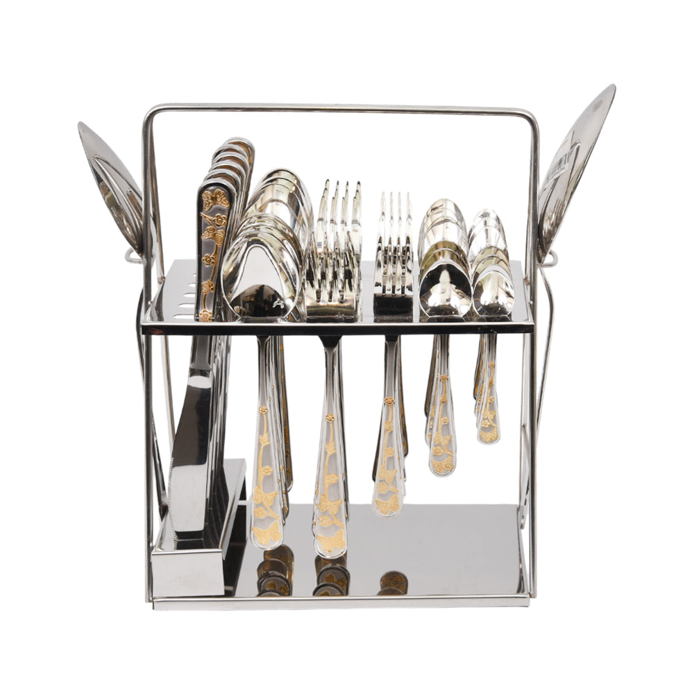 CUTLERY SET 38PC ALPEN BERG NN139 Default Title - MamasJan Crockery