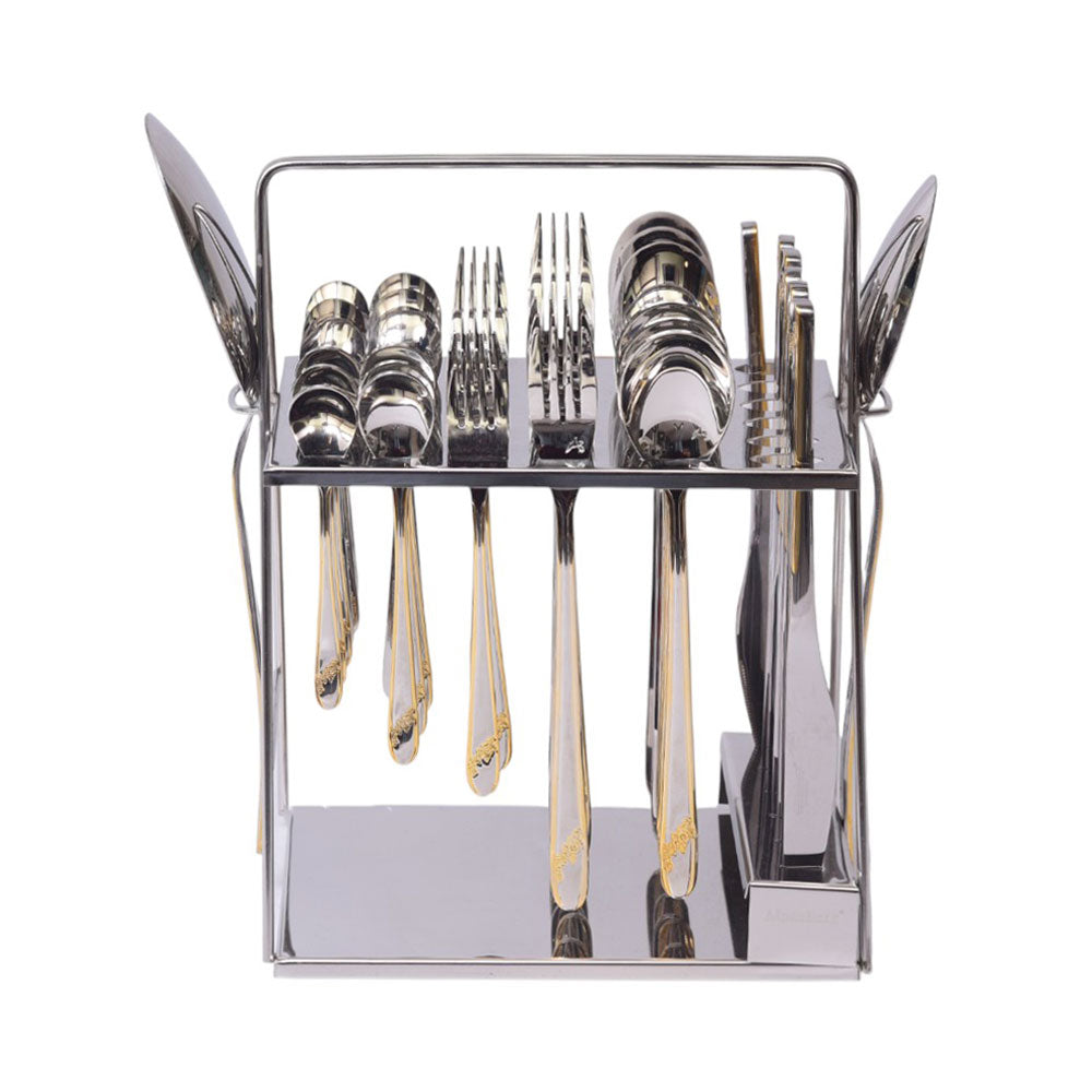 CUTLERY SET 38PC ALPEN BERG NN153 Default Title - MamasJan Crockery