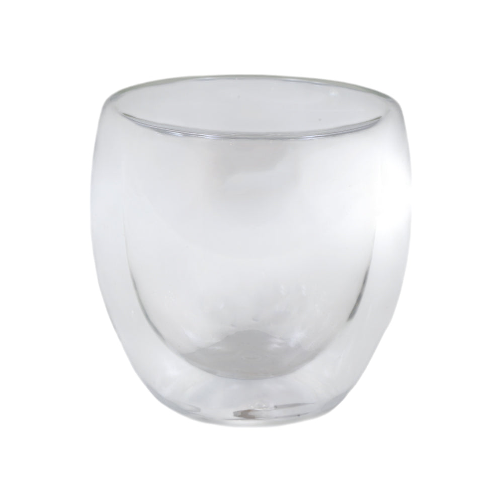 GLASS DOUBLE WALL 250 ML 02-1 (Pack 6) Default Title - MamasJan Crockery