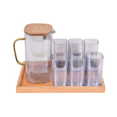 WATER SET 8PC GLOW MAX GPH88/L8HB Default Title - MamasJan Crockery