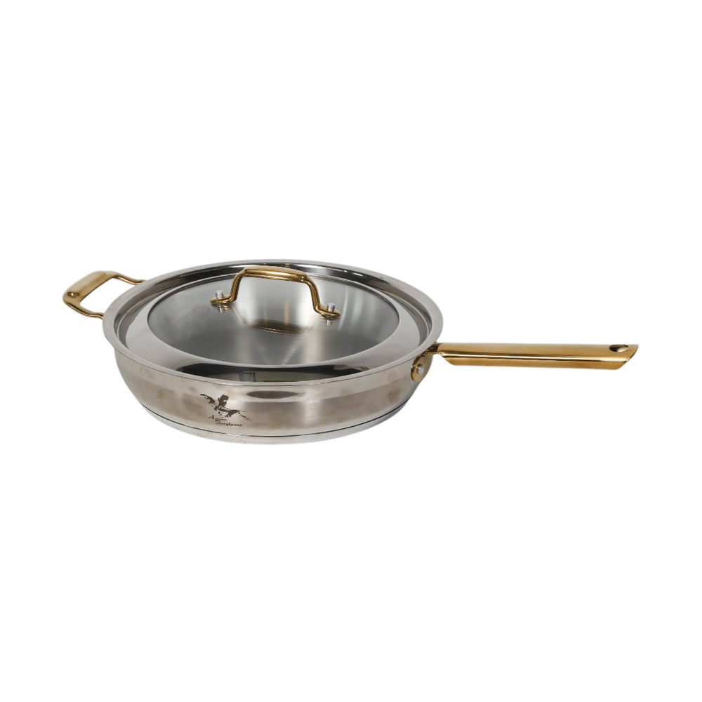 DEEP PAN AUTUMN BERGHOME 3.7 LTR GOLDEN HANDLE Default Title - MamasJan Crockery