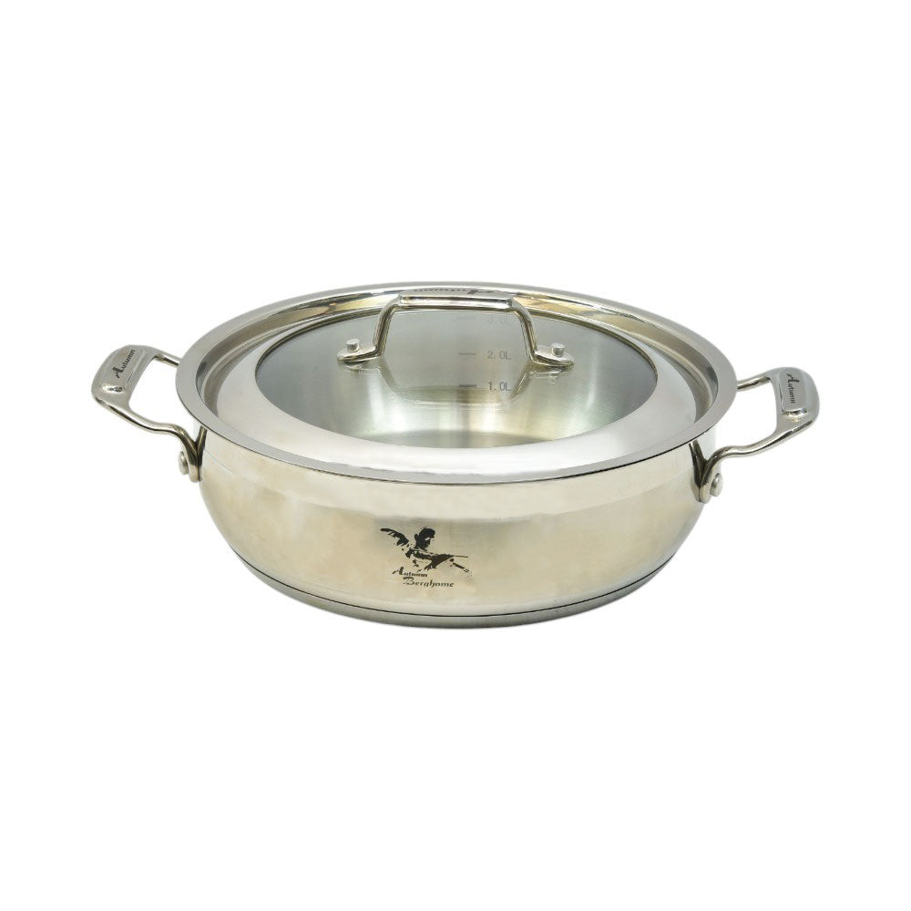 WOK AUTUMN BERGHOME 4.2 LTR STEEL Default Title - MamasJan Crockery