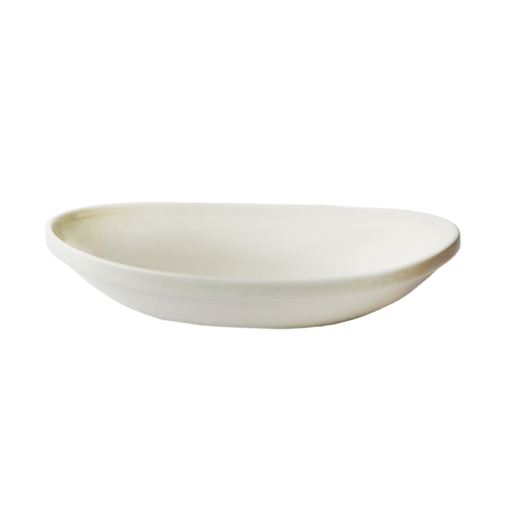 BOWL OVAL WHITE 5.5X10INCH 3790106 HGK Default Title - MamasJan Crockery