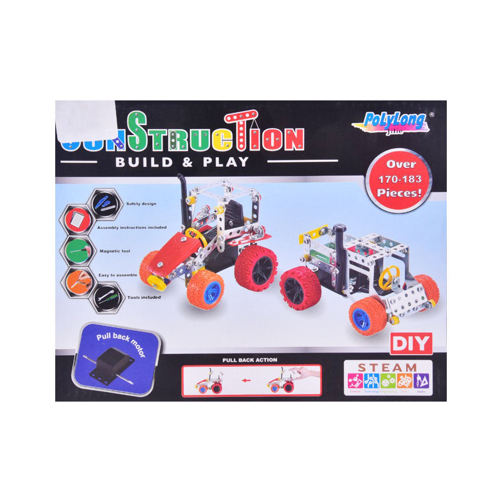 8002A-B CONSTRUCTION BLOCKS TRACKTER 170-183 PCS Default Title - MamasJan Toys