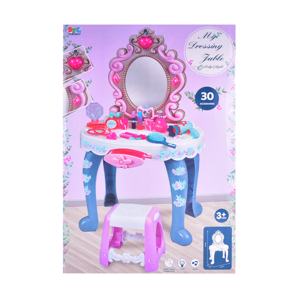 16850 MUSICAL DRESSING TABLE 30PCS Default Title - MamasJan Toys