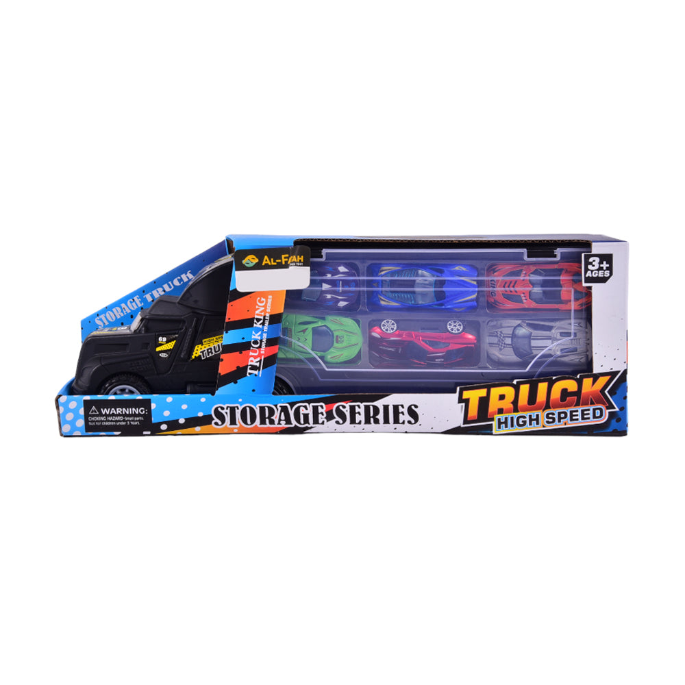 8222-10 FRI TRUCK W-CARS Default Title - MamasJan Toys