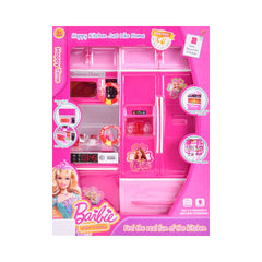 8921H-4 MUSICAL BARBIE KITCHEN SET Default Title - MamasJan Toys