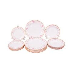 PLATE SET 18PC BONE CHINA X001 Default Title - MamasJan Crockery