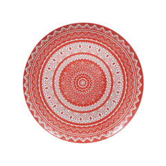 PLATE DINNER COLOR FULL RED Default Title - MamasJan Crockery