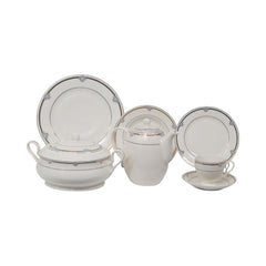 DINNER SET 61PC MORE & MORE JT8AW Default Title - MamasJan Crockery