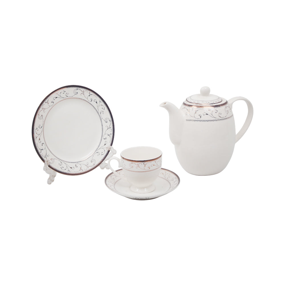 TEA SET 24PC MORE & MORE JT6AW Default Title - MamasJan Crockery