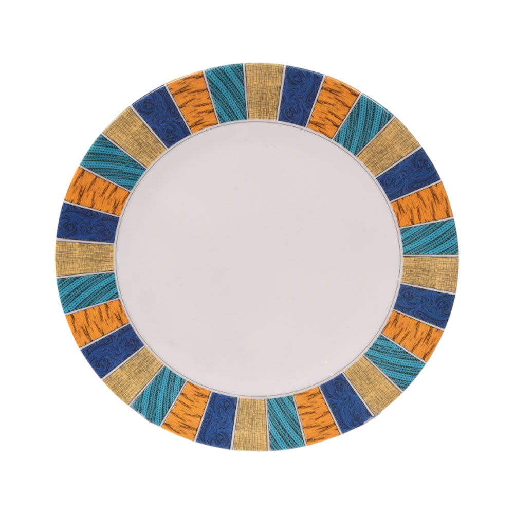 PLATE DINNER MELAMINE MMC07 Default Title - MamasJan Crockery
