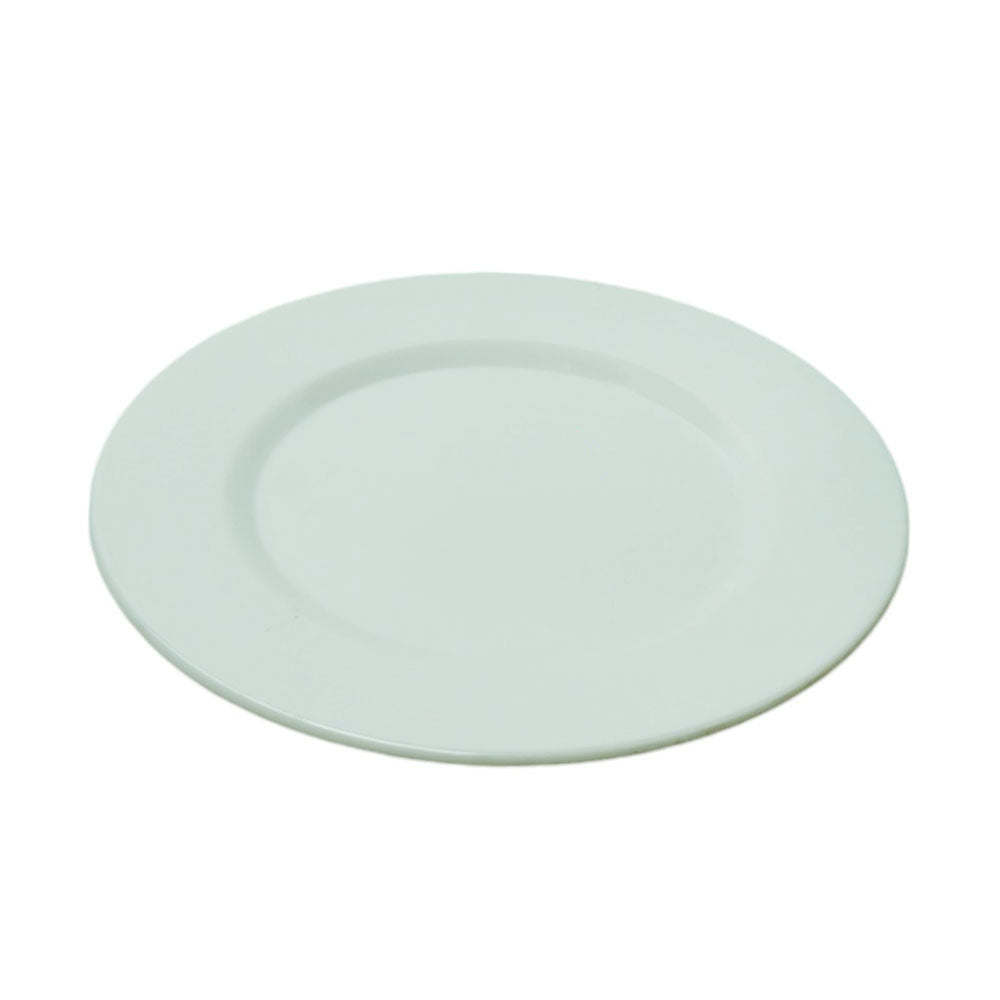 PLATE QUARTER MARQUEE PLAIN WHITE Default Title - MamasJan Crockery
