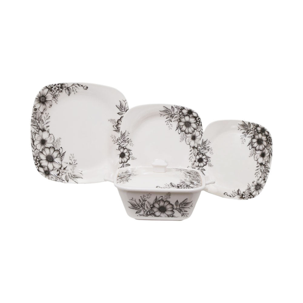 DINNER SET 88PC MELAMINE DESIRE NO.4 Default Title - MamasJan Crockery