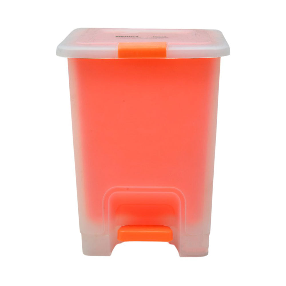 DUST BIN MEDICA 12 LTR ORANGE Default Title - MamasJan Crockery
