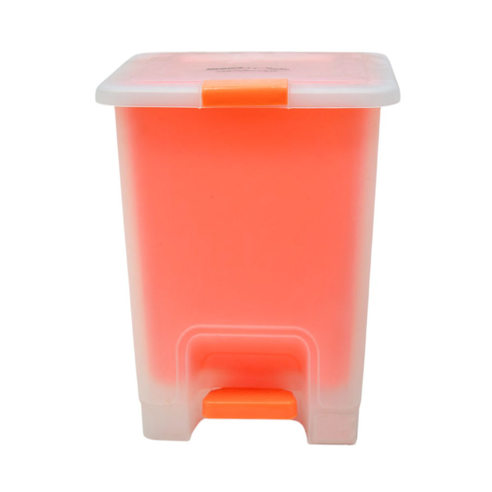 DUST BIN MEDICA 15 LTR ORANGE Default Title - MamasJan Crockery