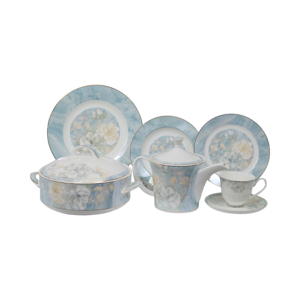 DINNER SET 71PC BONE CHINA SSW-05 Default Title - MamasJan Crockery
