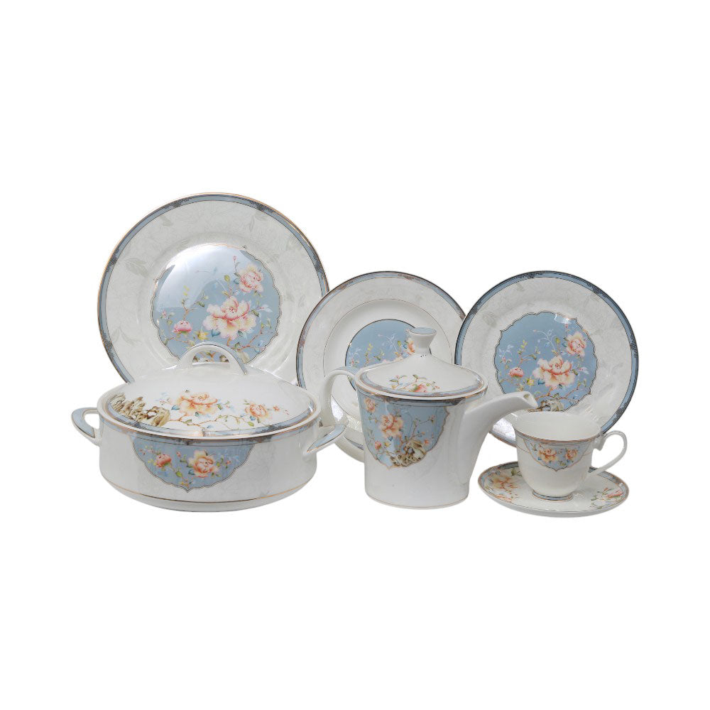 DINNER SET 71PC BONE CHINA SSW-06 Default Title - MamasJan Crockery