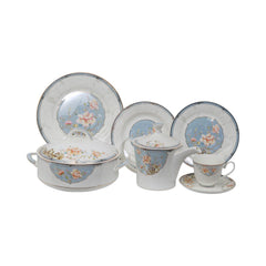 DINNER SET 71PC BONE CHINA SSW-06 Default Title - MamasJan Crockery