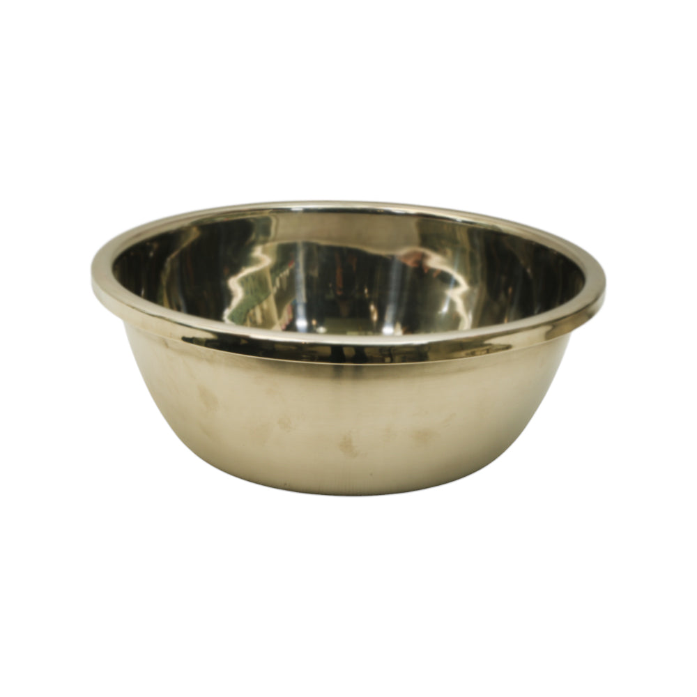 BOWL MIXING STEEL IR 34CM T19-21 Default Title - MamasJan Crockery