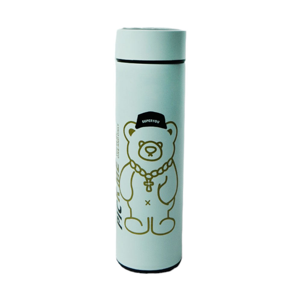 BOTTLE STEEL 500ML TEMPERATURE IR TQ-6024 Q24-26 Default Title - MamasJan Crockery