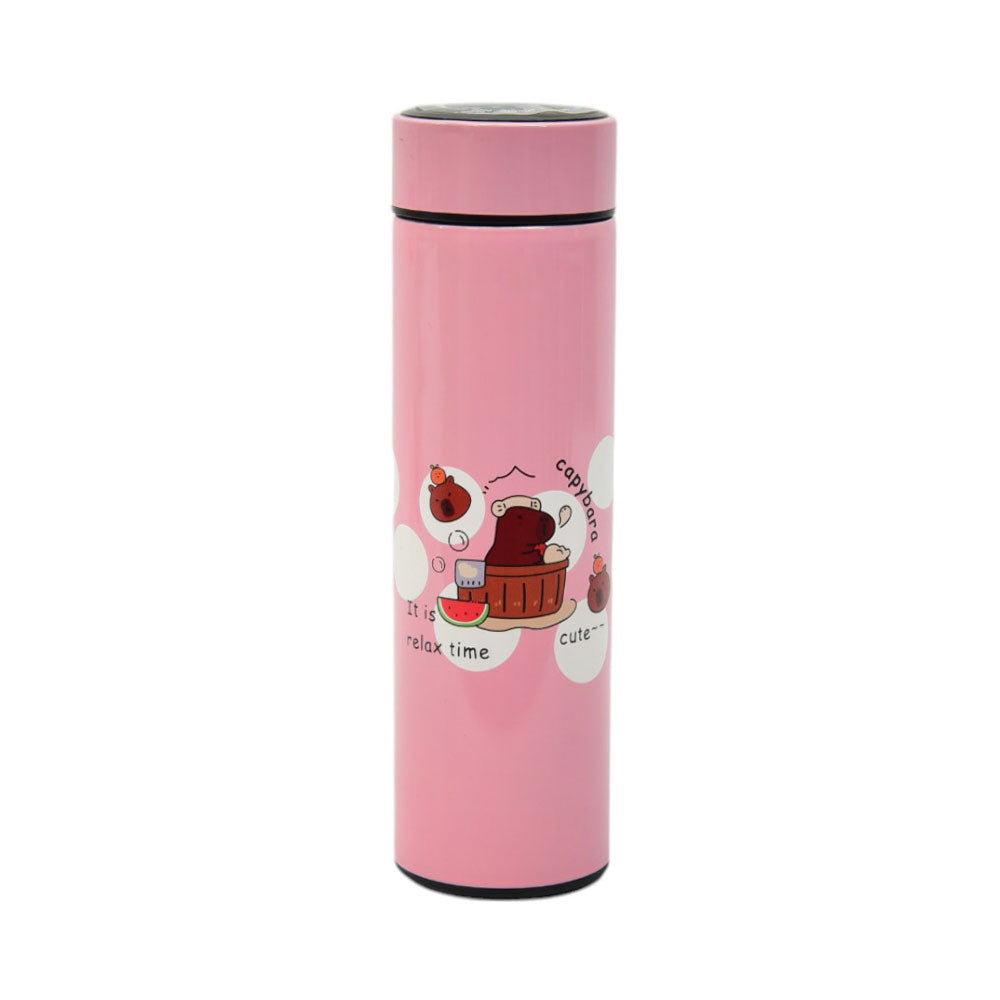 BOTTLE STEEL 500ML TEMPERATURE IR TQ-6003 Q1-3 Default Title - MamasJan Crockery