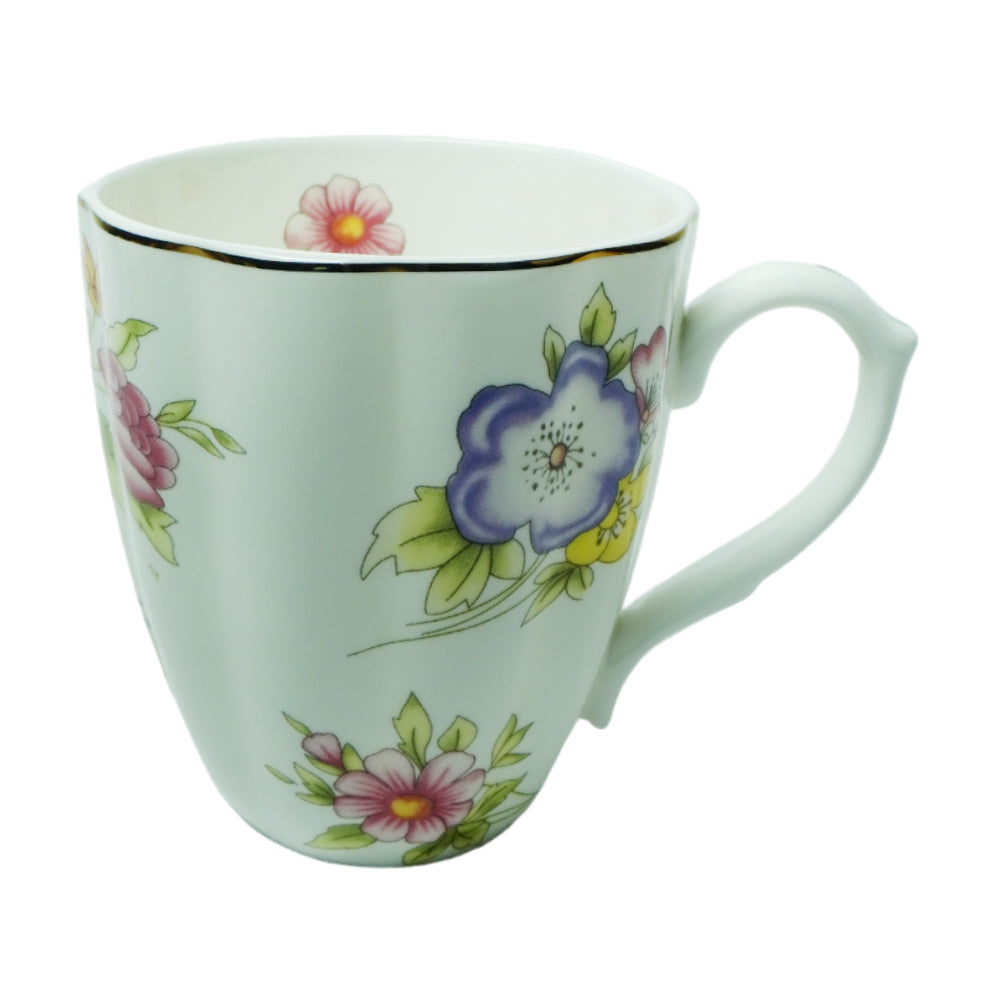 MUG BONE CHINA BLUE BIRD AF009 Default Title - MamasJan Crockery