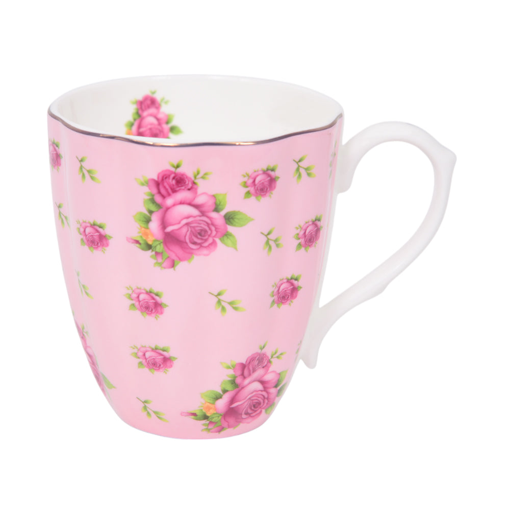 MUG BONE CHINA BLUE BIRD AF002 Default Title - MamasJan Crockery