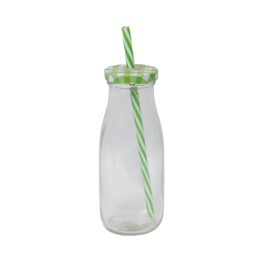 BOTTLE WITH STRAW IR BB33 Default Title - MamasJan Crockery