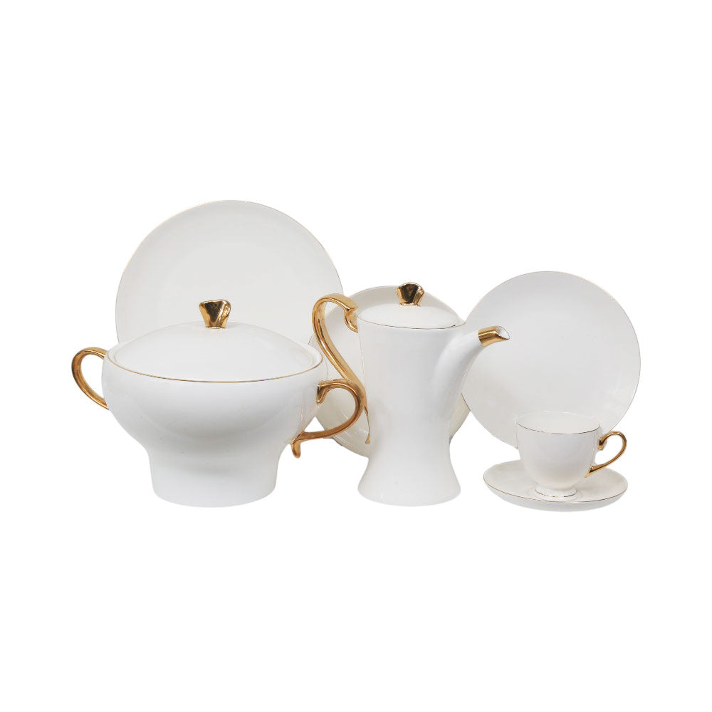 DINNER SET 61PC BONE CHINA C5 ZBK Default Title - MamasJan Crockery