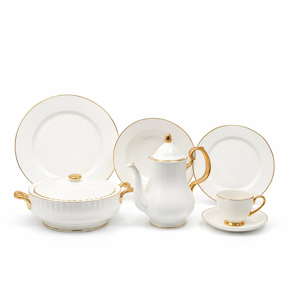 DINNER SET 61PC BONE CHINA NG-GGK KC Default Title - MamasJan Crockery