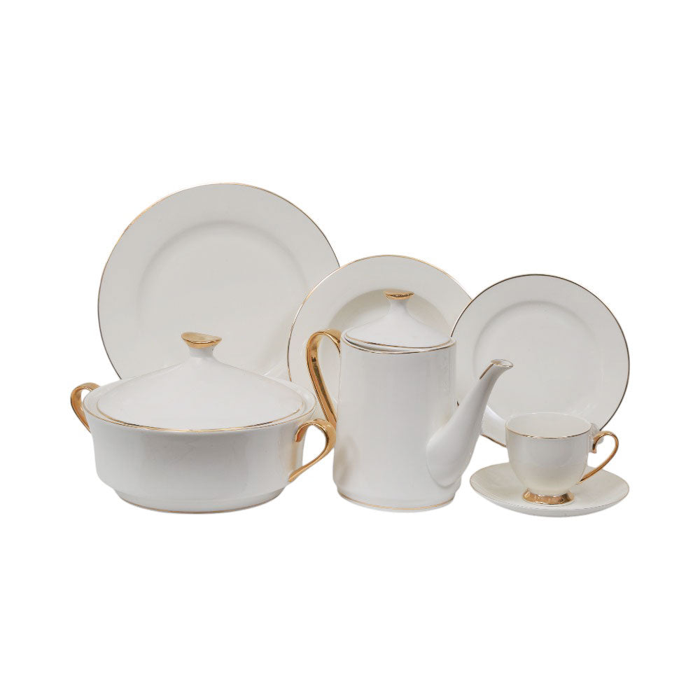 DINNER SET 61PC BONE CHINA TY-GGK KC Default Title - MamasJan Crockery