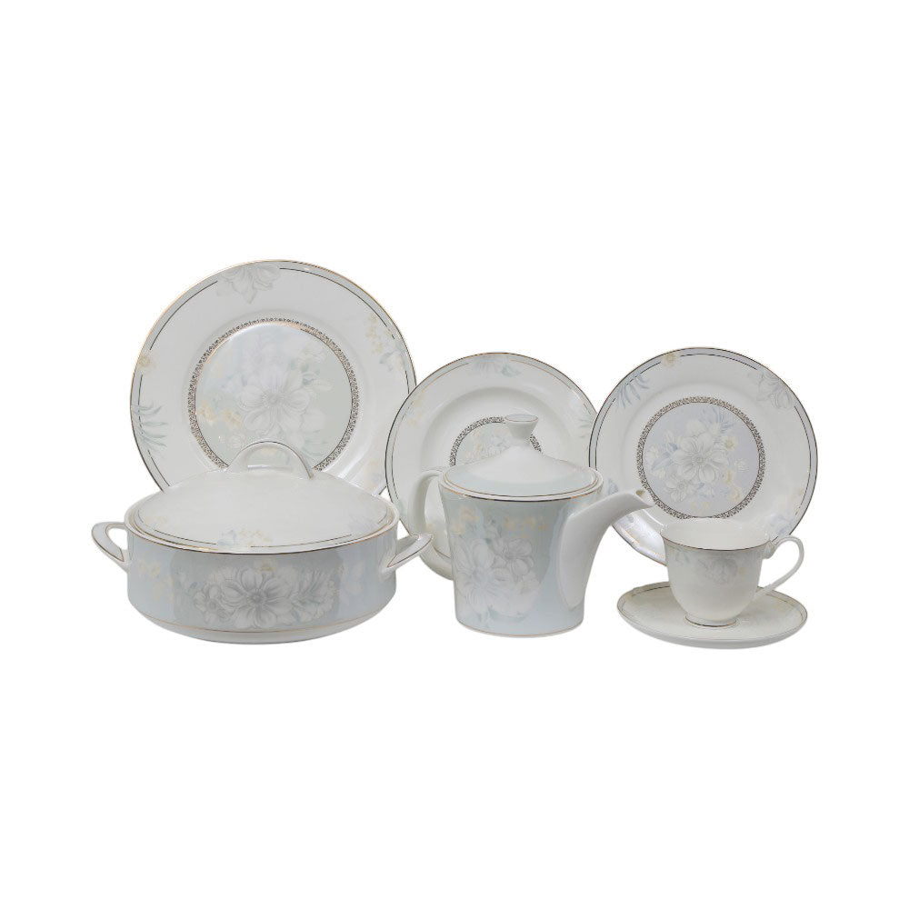 DINNER SET 71PC BONE CHINA SSW-10 Default Title - MamasJan Crockery